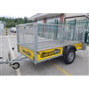 8' X 4' Car trailer c/w  3.5" ramps