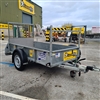 8' X 4' Car trailer c/w  3.5" ramps