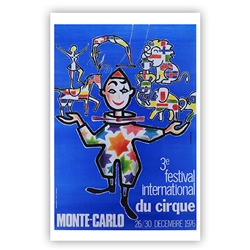 Cirque Monte-Carlo CR3 Poster