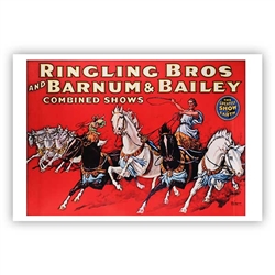 Hercules and Ringling Bros. and Barnum & Bailey Poster