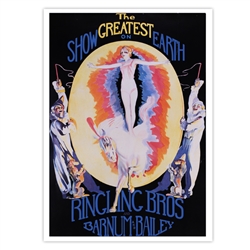 Ringling The Greatest Show On Earth Poster