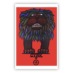 Lion CYRK Poster