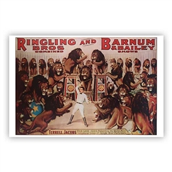 Ringling Bros. and Barnum & Bailey Therrell Jacob Poster
