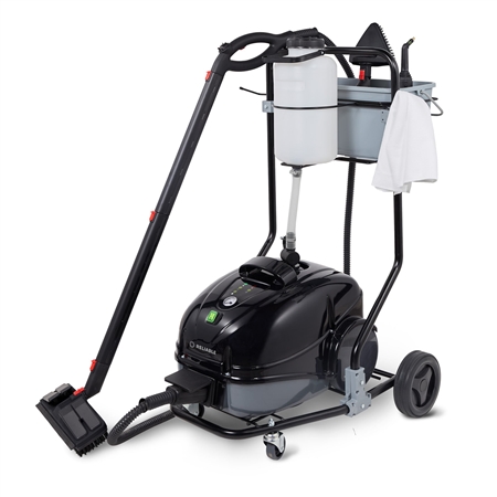Reliable Brio Pro 6 Bar Steam Cleaner with Continuous Steam, Commercial with 1100CT Trolley