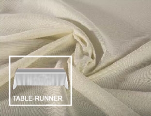 Polyester Table Runner - 13" X 108" - 4 Runners/Packet