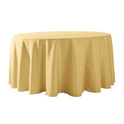 118" Round Polyester Table Cloths