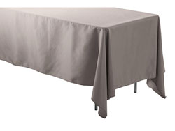 Spun Polyester Rectangular Tablecloth 60" x 120"