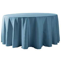 130" Round Polyester Table Cloths