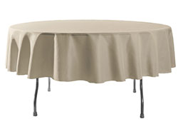 Spun Polyester Tablecloth 90" Round