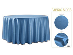 Double Sided Satin / Dupioni 108" Round Tablecloth