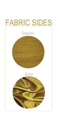 Double Sided Satin / Dupioni Chair Sash 8" x 108" - 8/pack