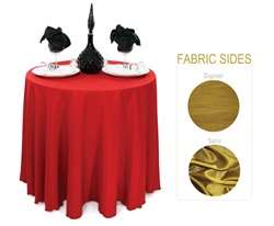 Sample Double Sided Satin / Dupioni Tablecloth 72" x 72" Square