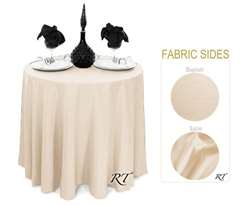 Sample Double Sided Satin / Dupioni Tablecloth 54" x 54" Square
