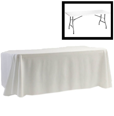 88" X 130" Rectangular Polyester Table Cloths
