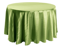 Herringbone Polyester 108” Round Tablecloth
