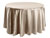 Herringbone Polyester 114” Round Tablecloth