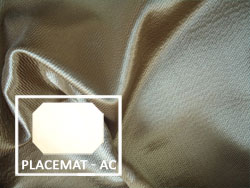 Herringbone Polyester Placemat 13”x18” Rectangular Tray (Angled Corners) 1 Dozen