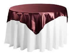 Herringbone Polyester 54”x54” Square Tablecloth