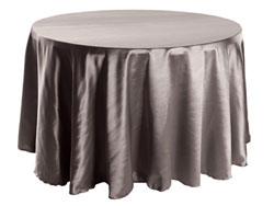 Herringbone Polyester 90” Round Tablecloth
