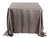 Herringbone Polyester 90”x90” Square Tablecloth