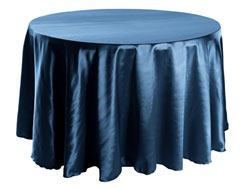Herringbone Polyester 96” Round Tablecloth
