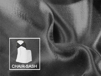 Herringbone Polyester Chair Sash 8”x110” (8 per pack)
