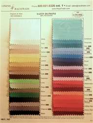 Satin Dupioni Swatch Card
