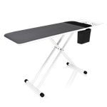 The Longboard 350LB Rectangular 52" x 19.5" Iron Board with Vera Foam Cover