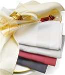 Satin Band Napkin 22" x 22" - 1 Stripe - 1dz/packet