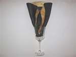 22" Round Polyester Satin Napkins - 2 sided - 1dz/packet