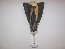 22" Round Polyester Satin Napkins - 2 sided - 1dz/packet