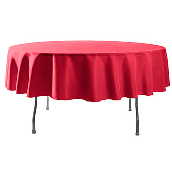 108" Round Polyester Table Cloths