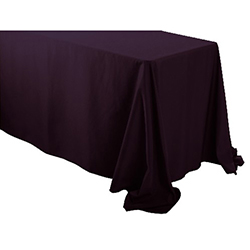 Rental - 90" x 156" Rectangular Polyester Table Cloth