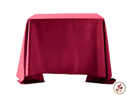 Fire Retardant/Proof Polyester Square/Overlays 90" x 90"