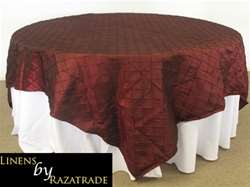 Rectangular Pintuck Tablecloth 90" x 108"