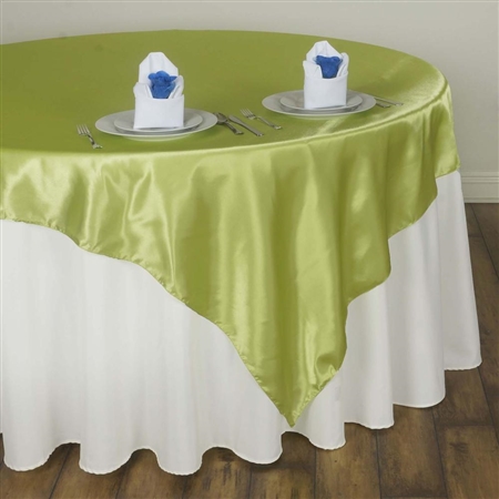 90" Overlay (Satin) - Apple Green