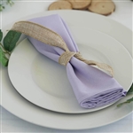Econoline Polyester Napkins- 20"x20" - Lavender