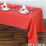 Econoline Tablecloth 60x126" - Coral