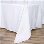 Econoline White Tablecloth 72x120"