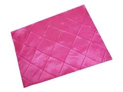 4/pk Placemat (Pintuck) - Fushia