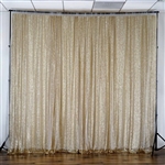 20ft x 10ft Grand Duchess Sequin Backdrop - Champagne