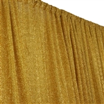 20ftx10ft Metallic Spandex Backdrops - Gold