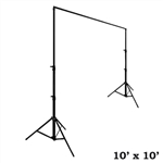 Heavy Duty Pipe and Drape Kit Wedding Photography Backdrop Stand 10ft X 10ft