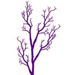 Shop For Fine Quality Vogue 32" Manzanita Branch - Glittered Purple | RTLINENS