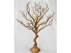 VOGUE 30" Tall Manzanita Tree - Gold