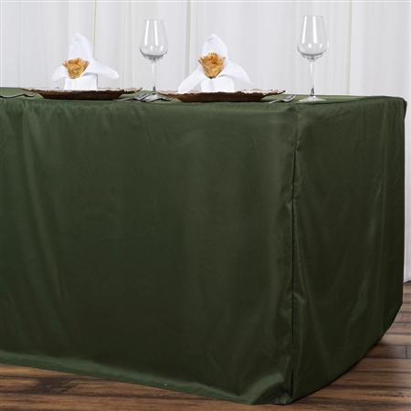 Econoline 8 foot Fitted Tablecloths - Willow