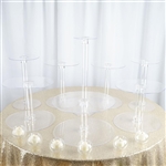 8 Tier Clear Acrylic Cupcake Cake Stand