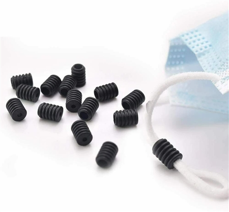 Silicon Mask Buckle For Adjusting Mask Rope - 50-PCS