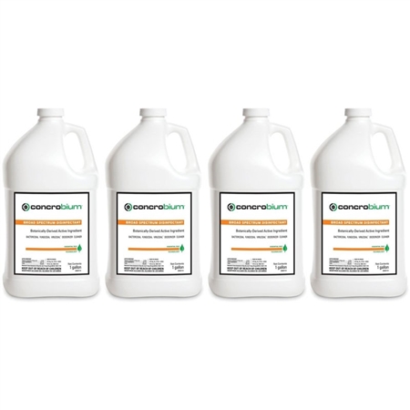 Concrobium Broad Spectrum Disinfectant II Gallons PRO - Pack of 4