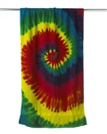 30x60 Terry Velour Tie Dye beach towels
